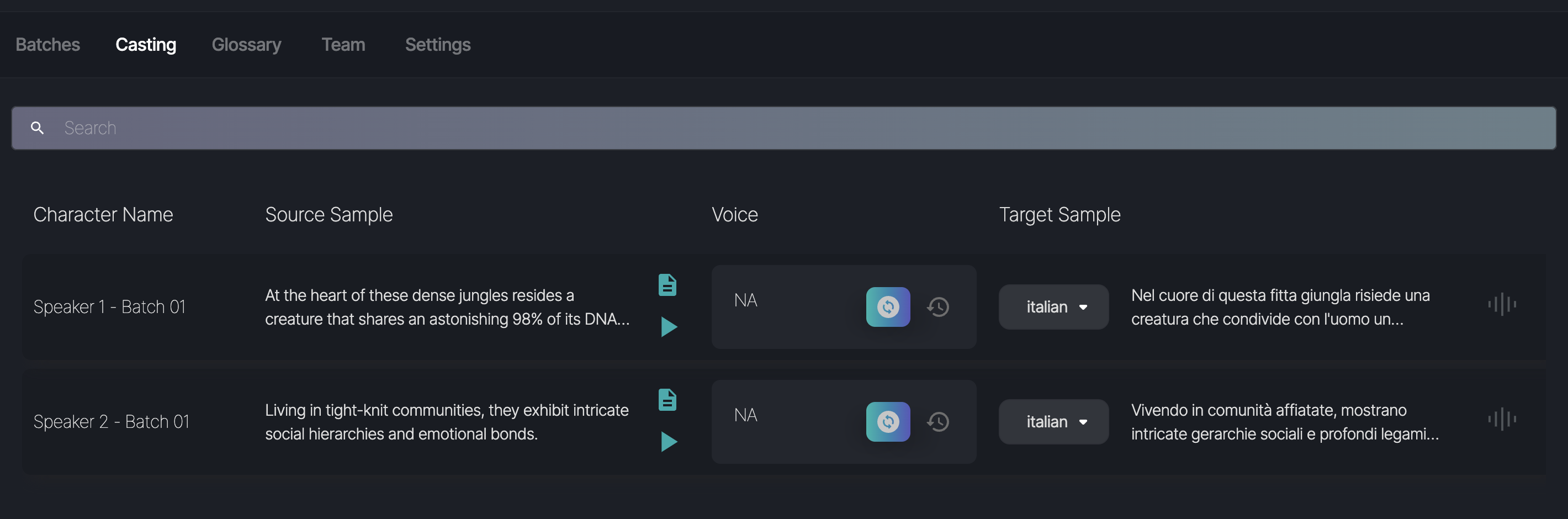 Casting_Page_Overview